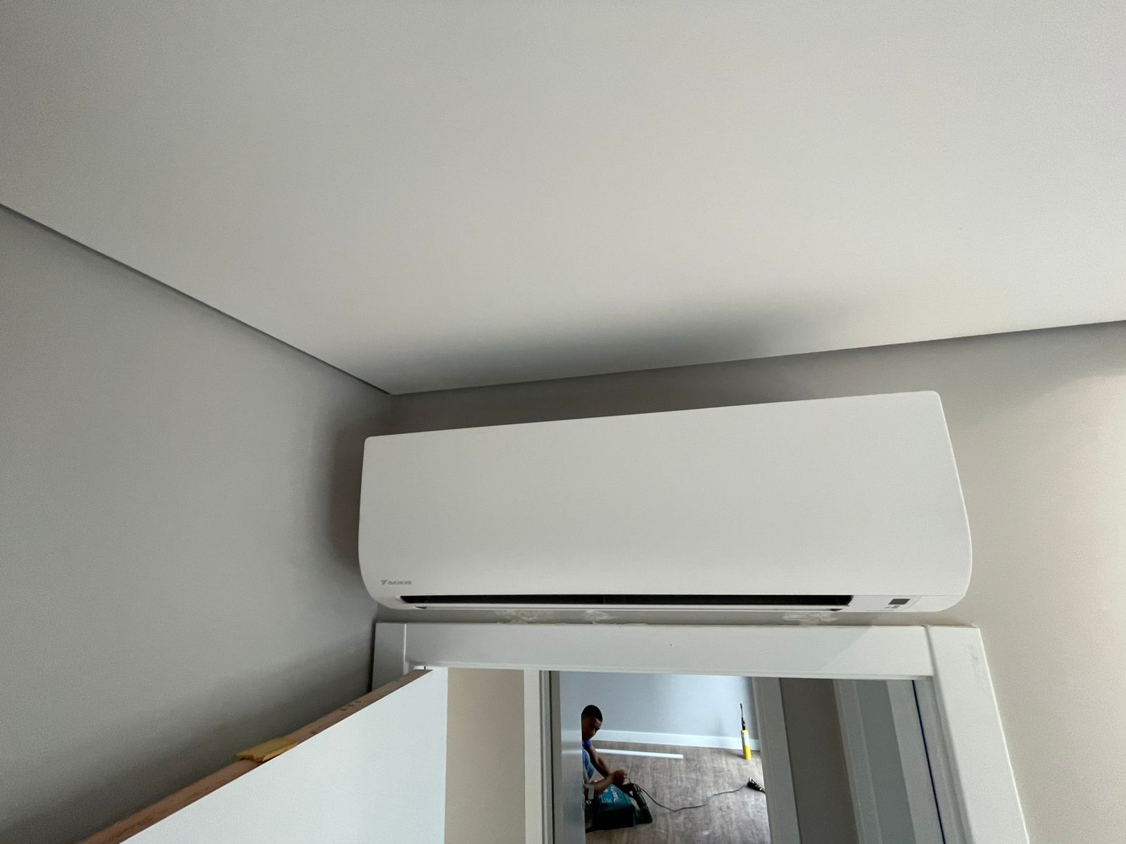 Ar-condicionado split instalado